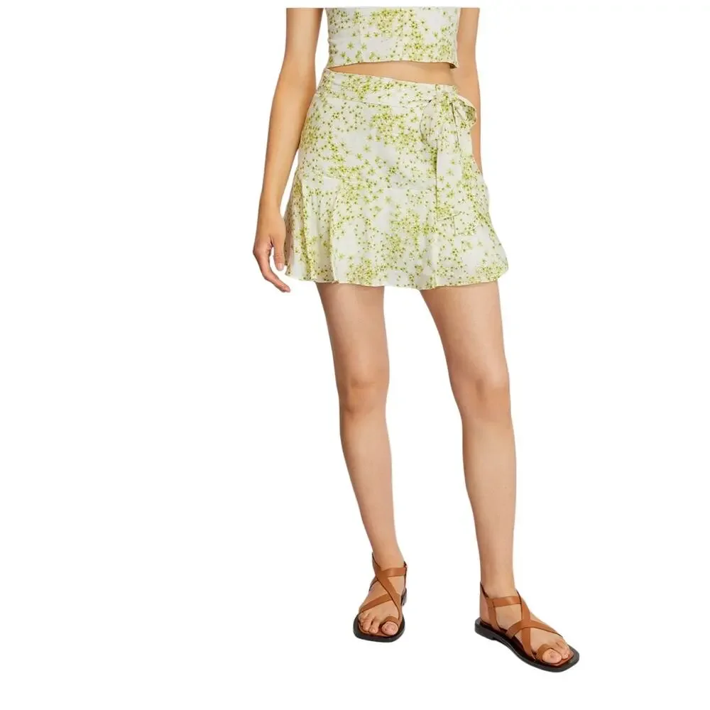 NWT! All Saints Frida Floral Bloomcore Amanzi Printed Skirt - Size 10